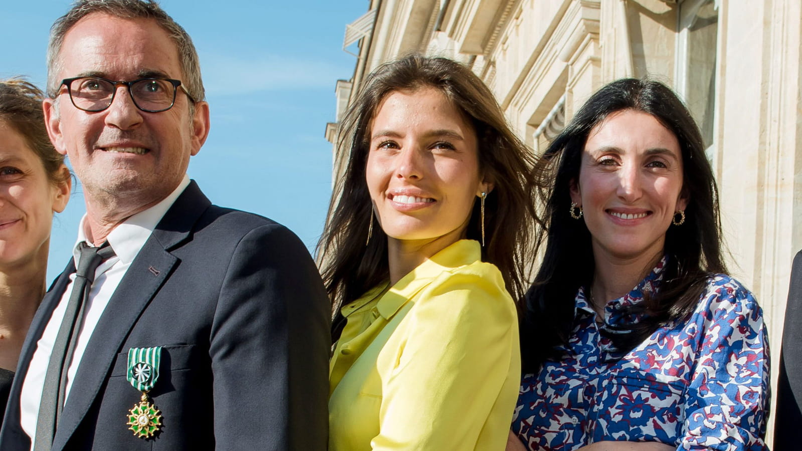 Christophe Dechavanne et ses filles