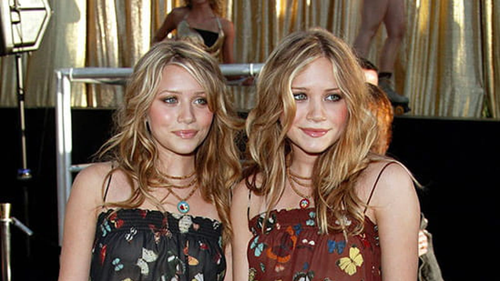 Mary-Kate et Ashley Olsen le 22 juillet 2002