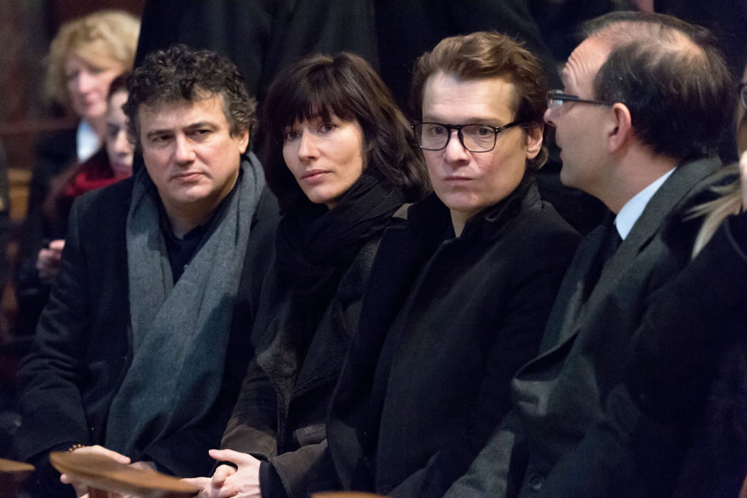 Patrick Pelloux, Bénabar et sa femme Stéphanie Nicolini Patrick Pelloux, Bénabar et sa femme Stéphanie Nicolini