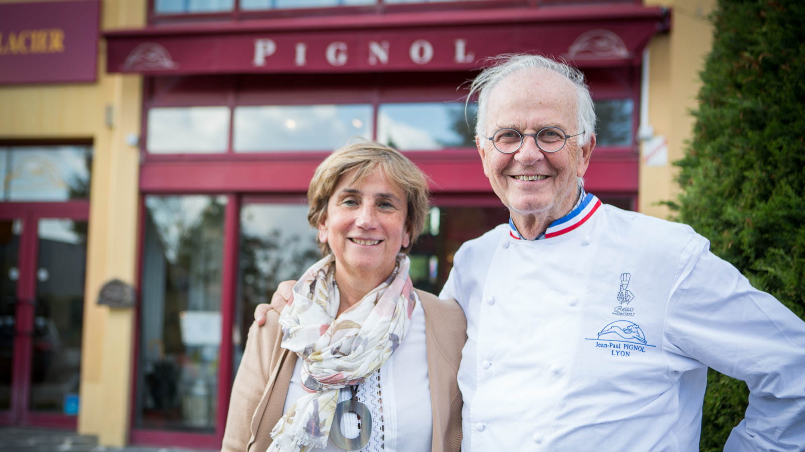 Jean-Paul Pignol et sa femme
