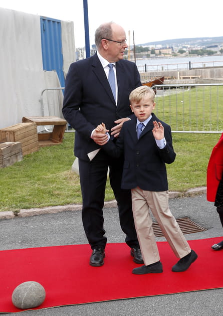 Jacques de Monaco, à l'aise devant l'objectif