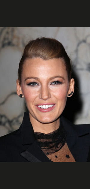 Le chignon coque de Blake Lively