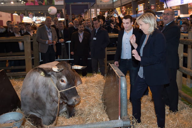 Marine Le Pen : "Oh la vache !"