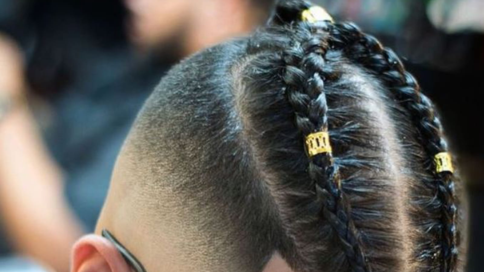 Les tresses collées