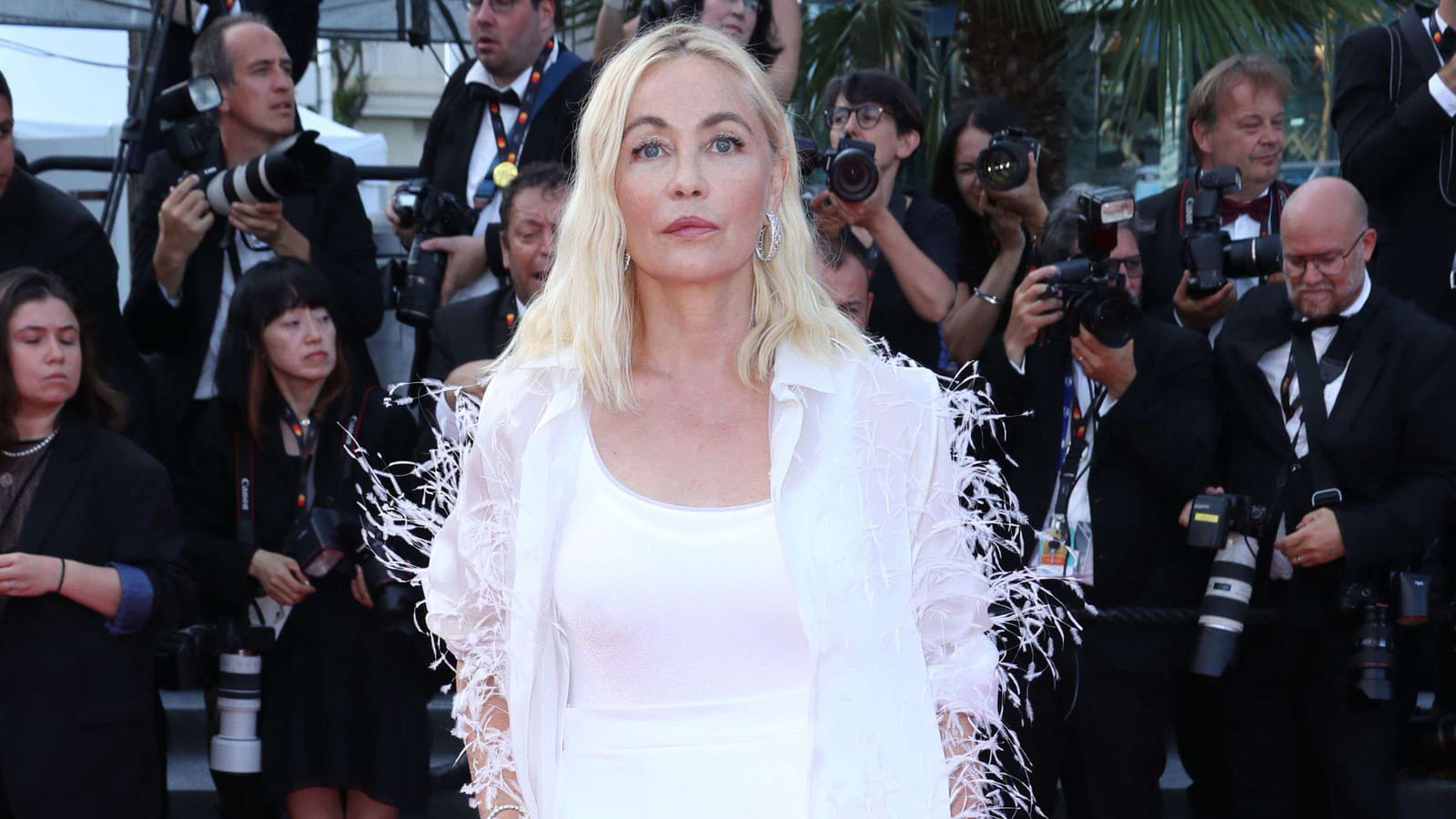 Emmanuelle Béart le 25 mai  2022