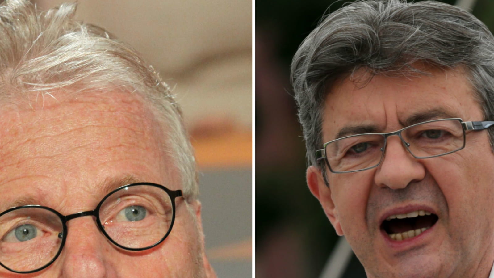Daniel Cohn-Bendit et Jean-Luc Mélenchon