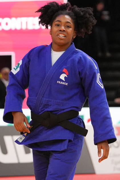 La judokate Sarah-L&eacute;onie Cysique