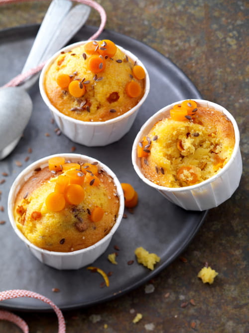 Muffins aux carottes et fruits d'automne
