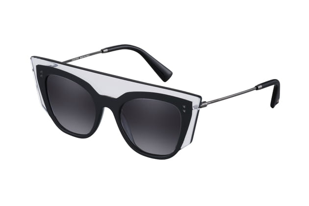 Lunettes de soleil r&eacute;tro-futuristes de Valentino