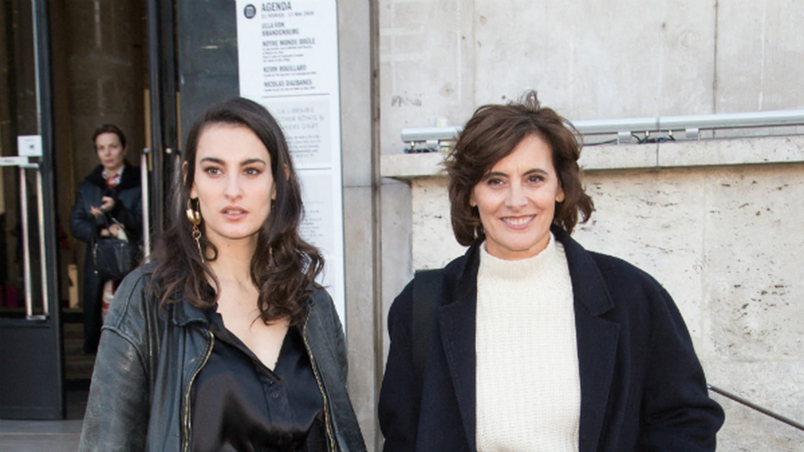 Ines de la Fressange et sa fille Nine D'Urso