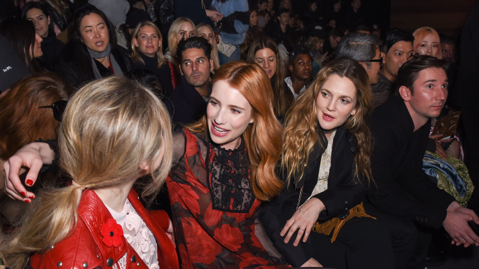 Emma roberts et Drew Barrymore