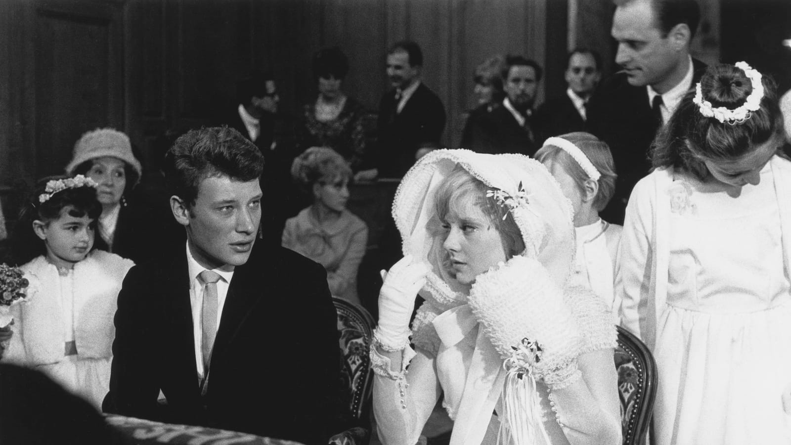 Mariage de Johnny et Sylvie Vartan