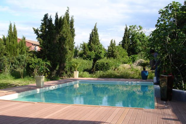 Une piscine au calme