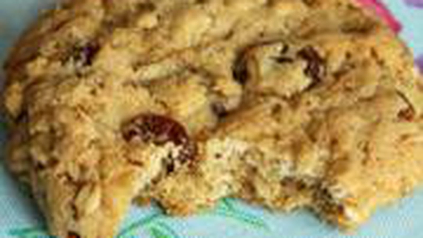 Biscuits aux flocons d'avoine et aux raisins secs