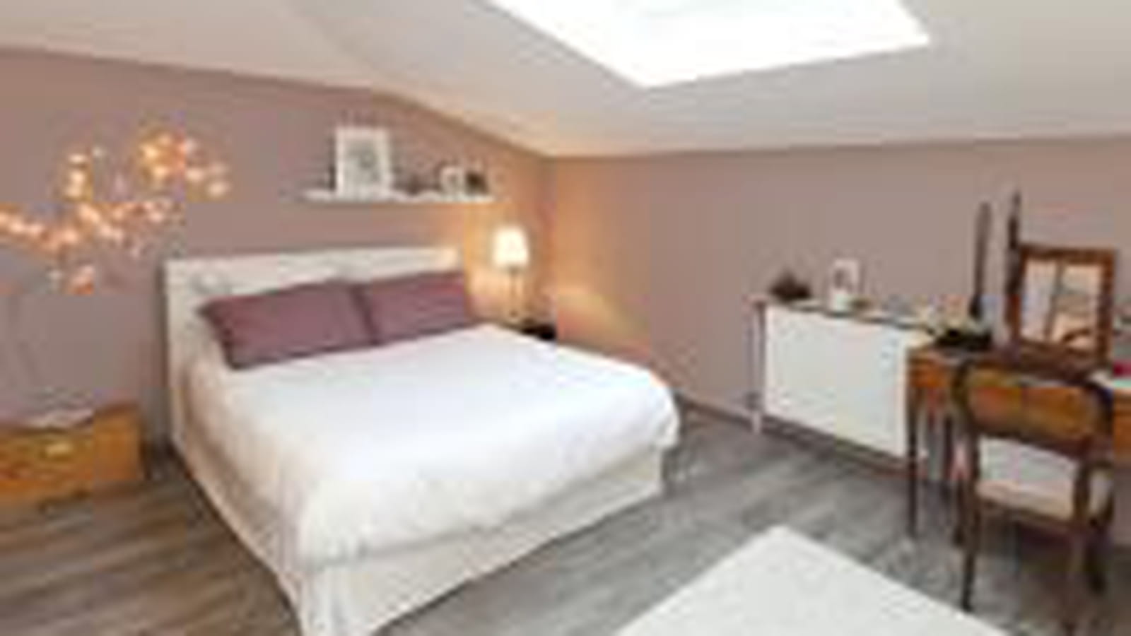 Chambre romantique rose