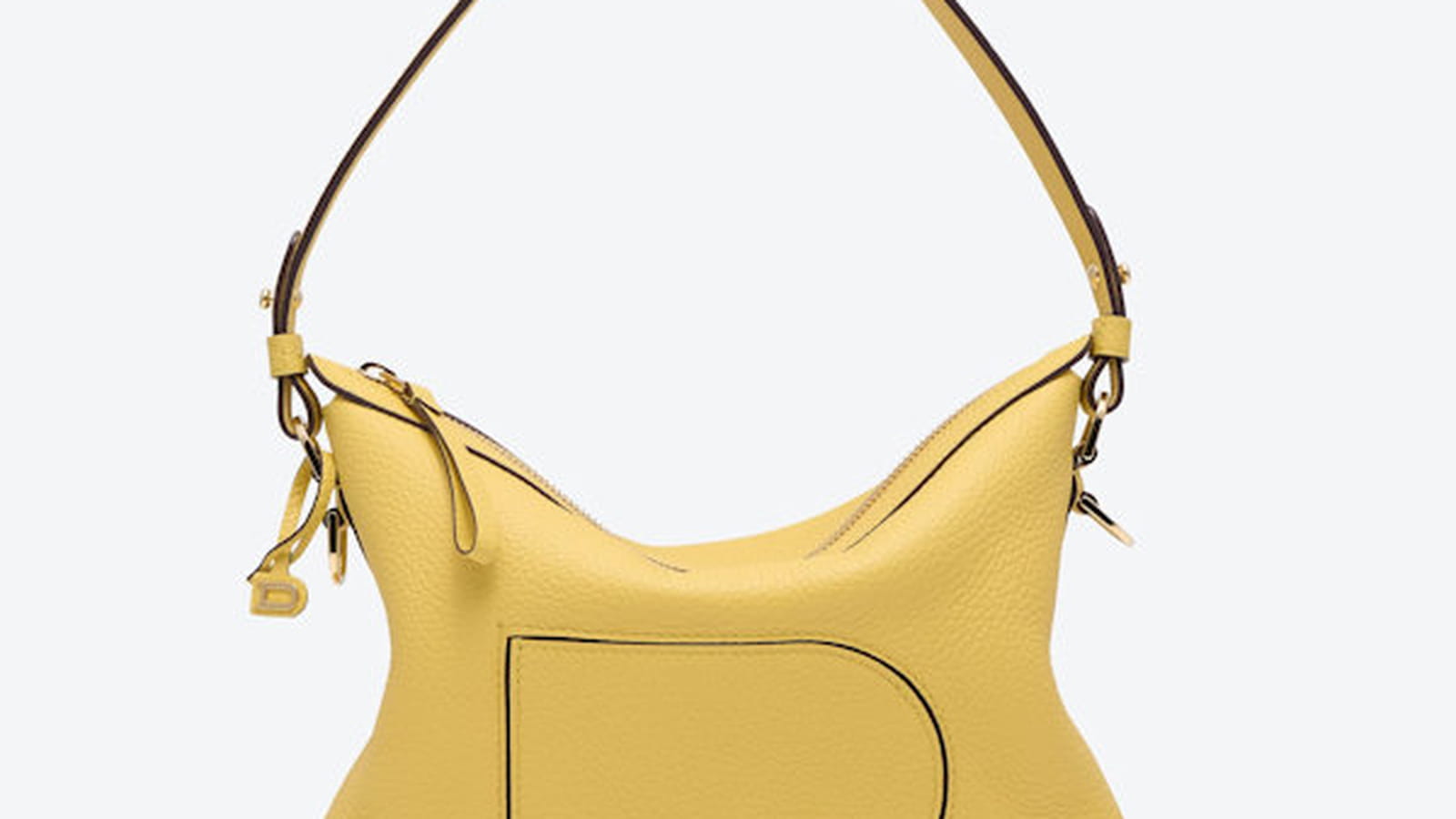 Sac à main jaune Delvaux