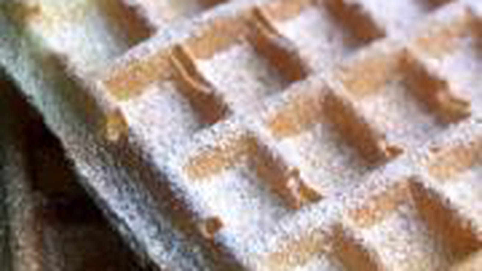 Gaufres croustillantes sans beurre