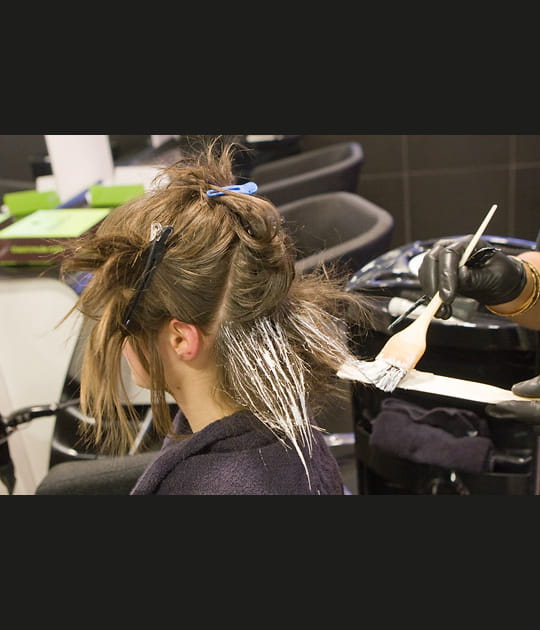 La coloration des cheveux