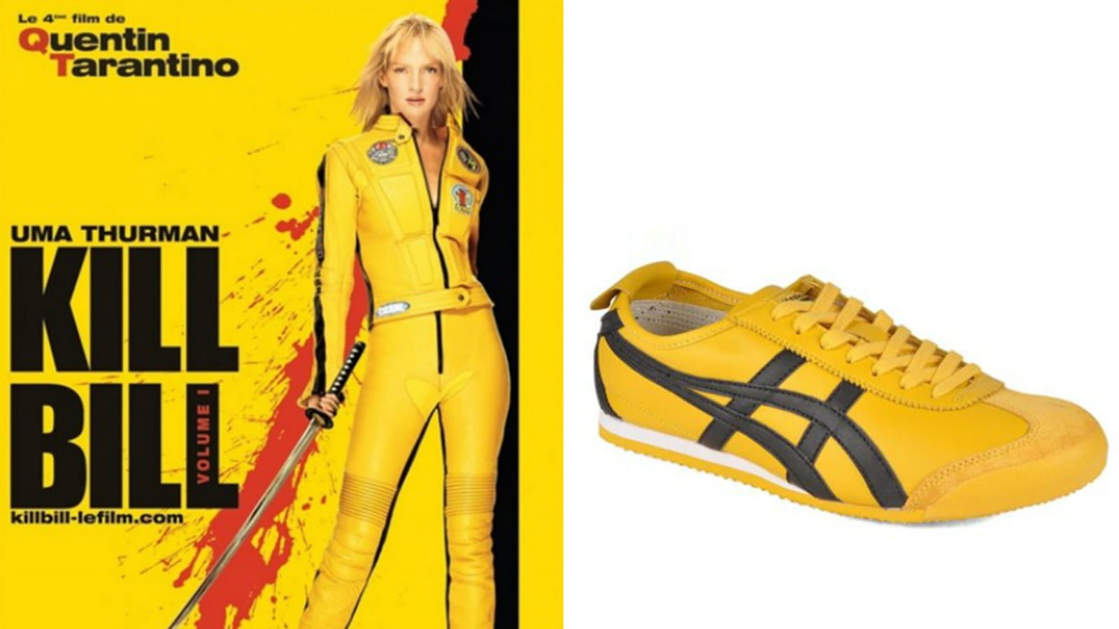 Baskets dans "Kill Bill"