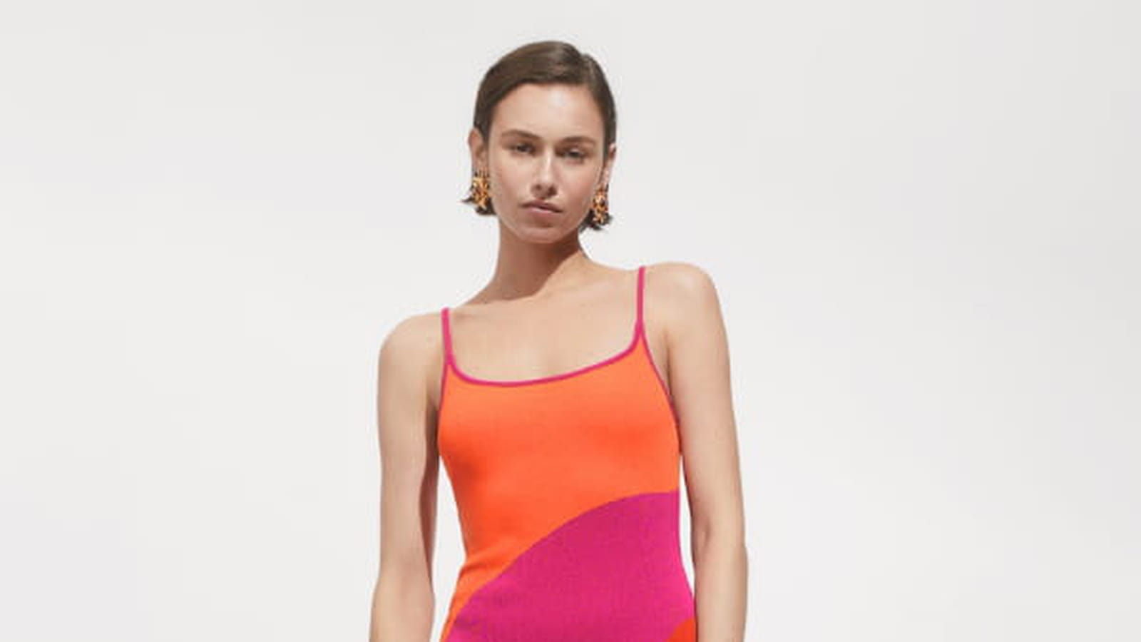 Robe en maille Mango 