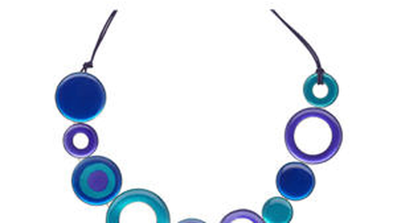 Collier bleu