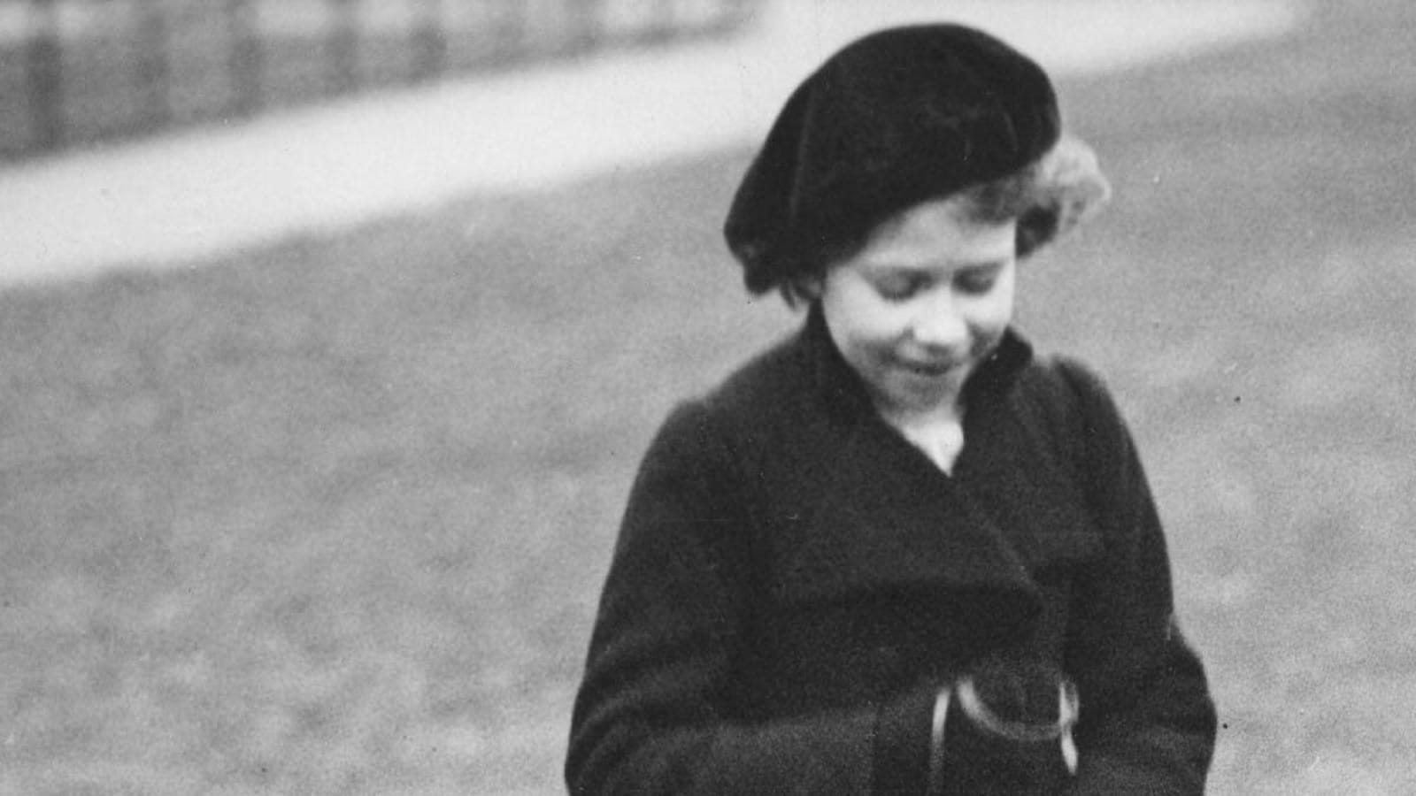 La princesse Elizabeth le 23 février 1936