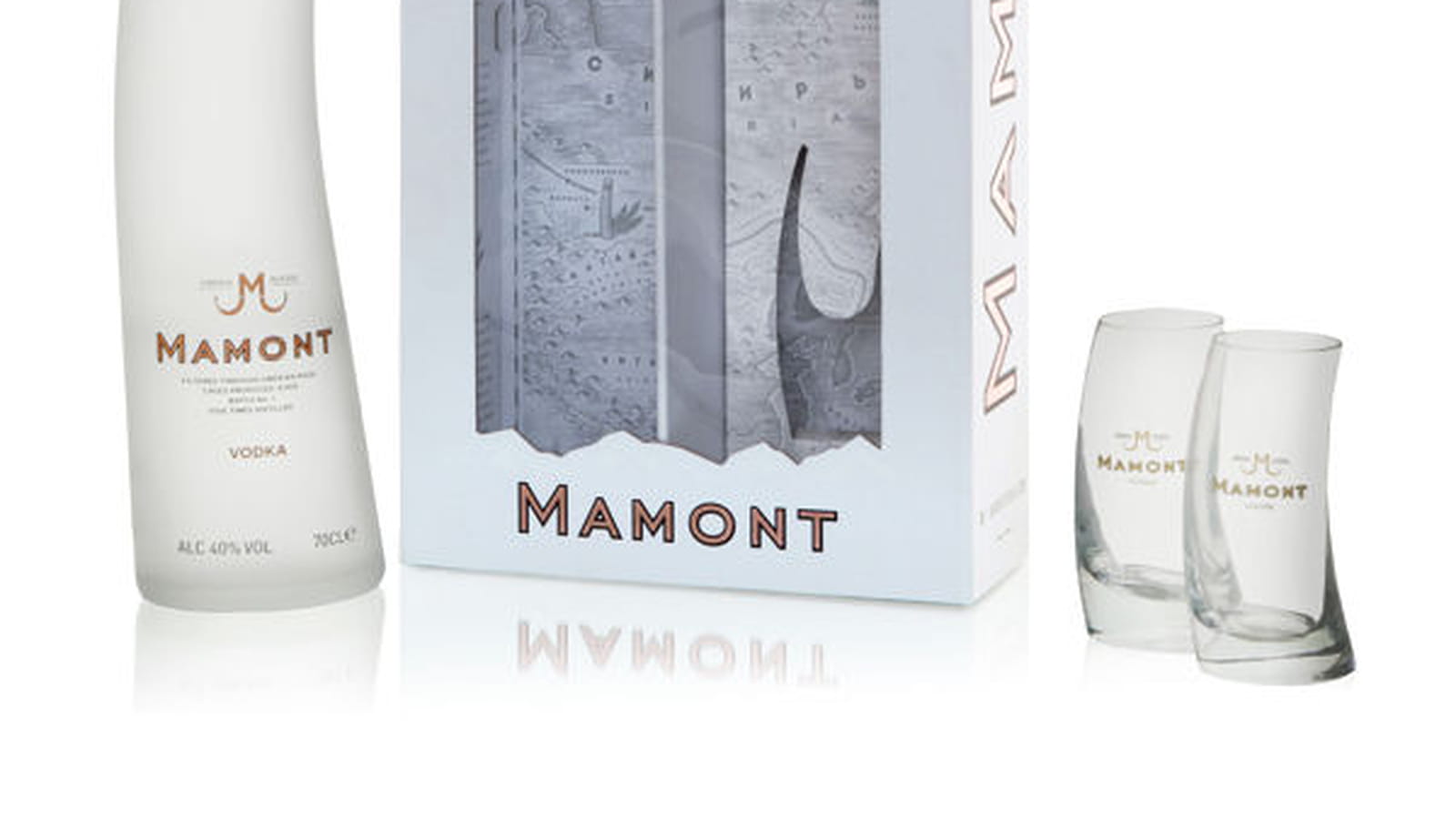 Coffret Mamont vodka