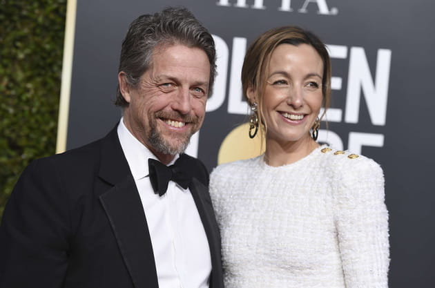 Hugh Grant et Anna Eberstein, son &eacute;pouse