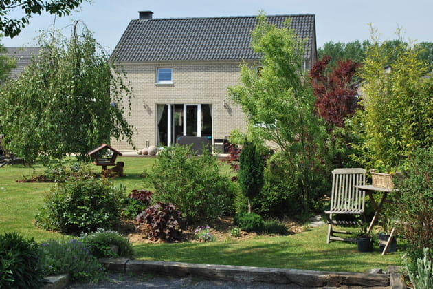 Au fond du jardin, vue de la maison
