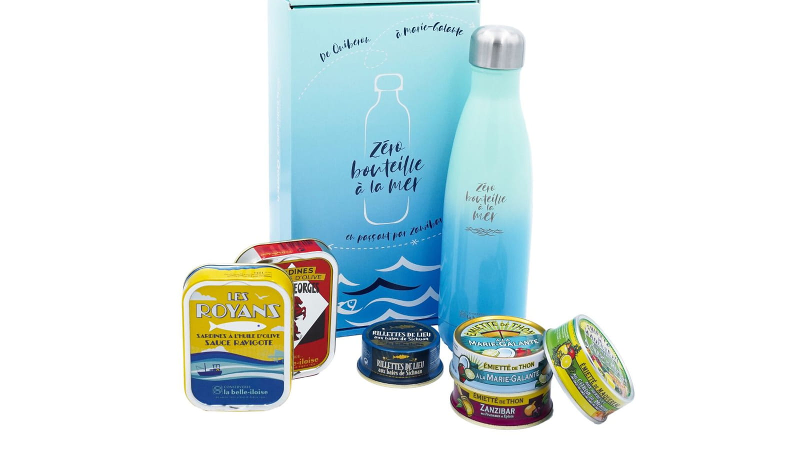 Une box gourmande de la Conserverie La Belle Iloise