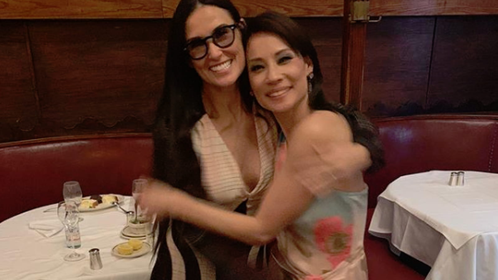 Demi Moore et Lucy Liu 