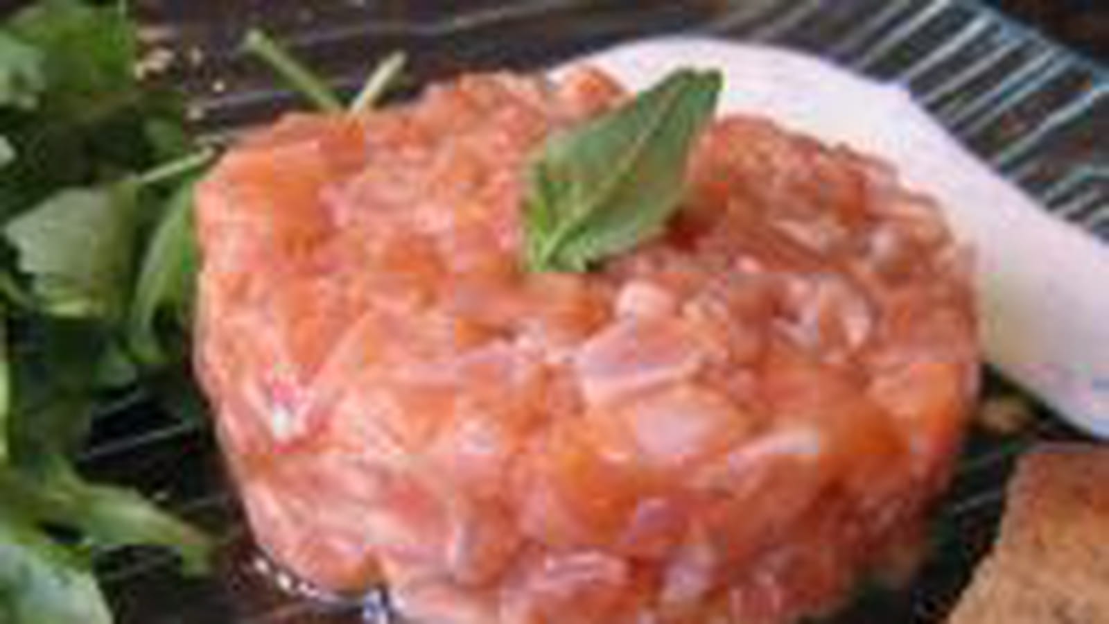 Tartare de saumon