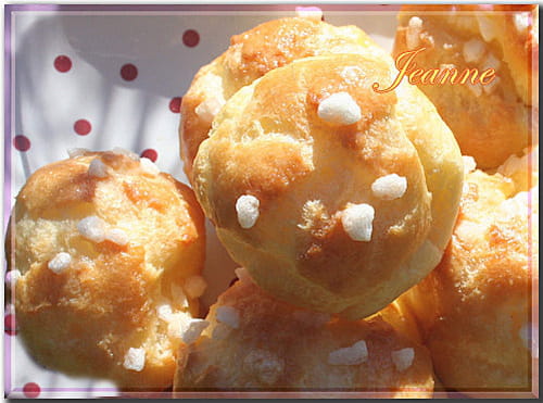Chouquettes moelleuses