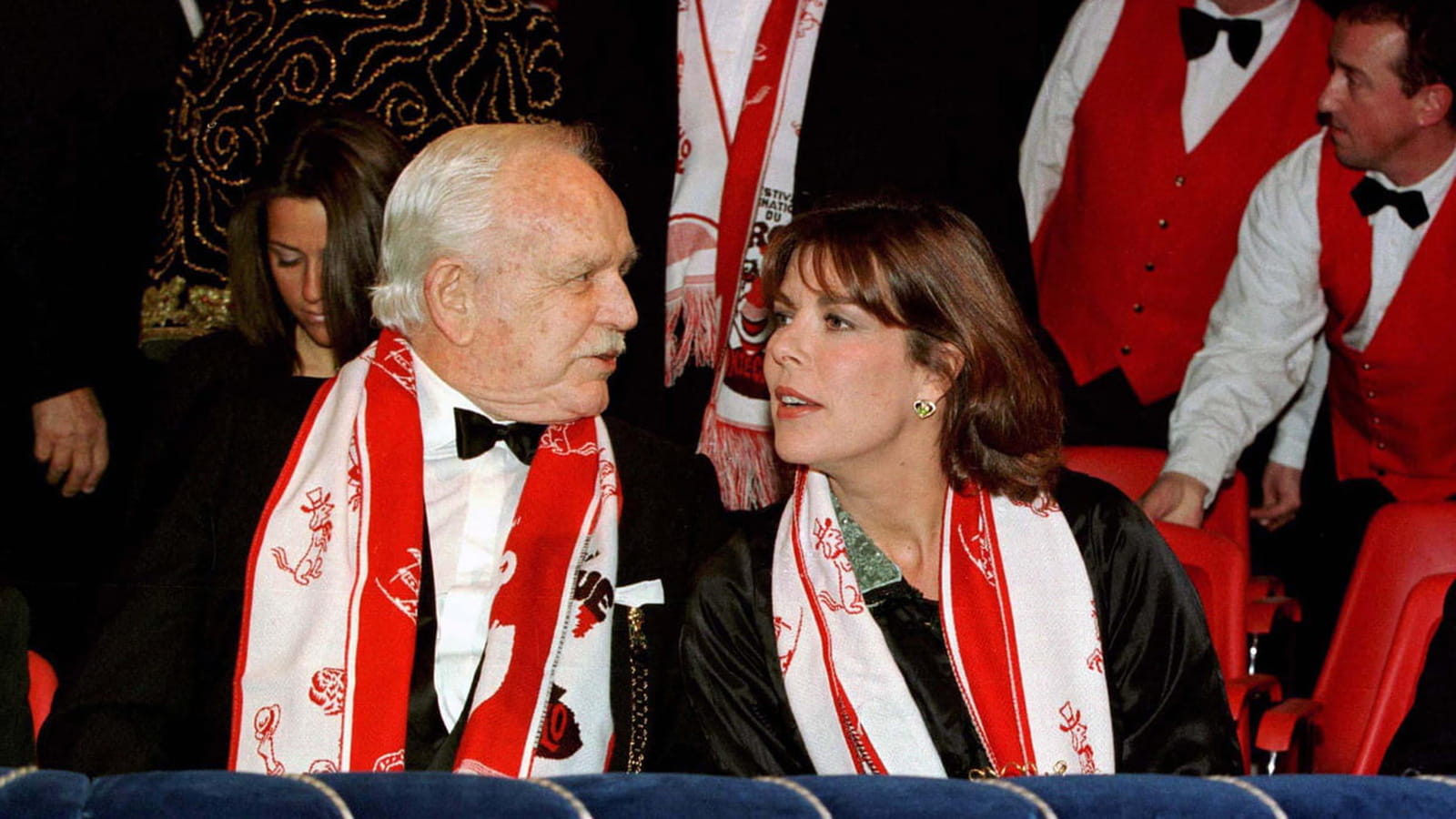 Le prince Rainier III, Caroline de Monaco