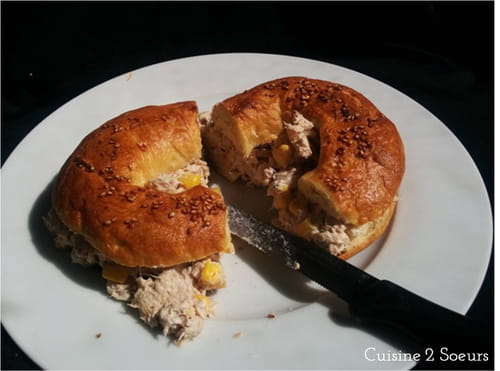 Bagel au thon