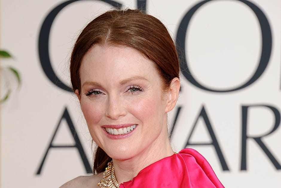 Le maquillage minimaliste de Julianne Moore
