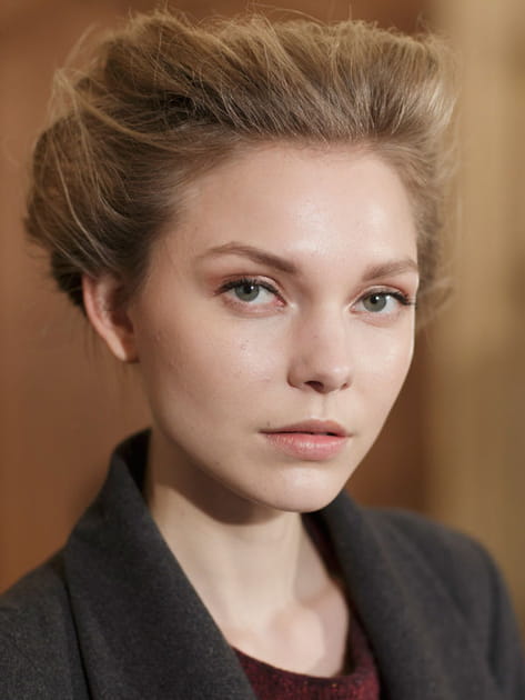 Le maquillage rose gold du d&eacute;fil&eacute; Tony Ward