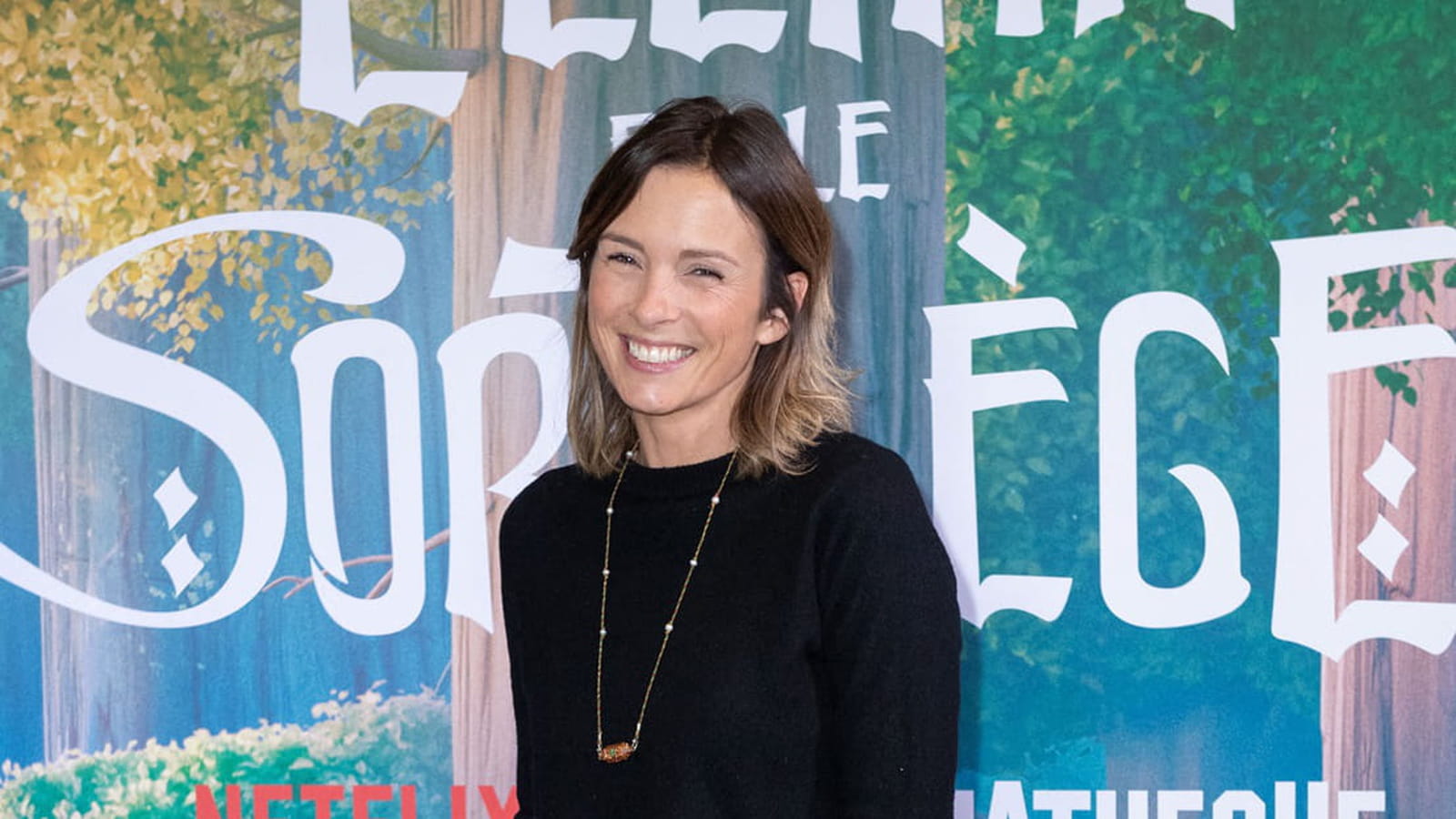 Isabelle Ithurburu en pantalon fluide léopard