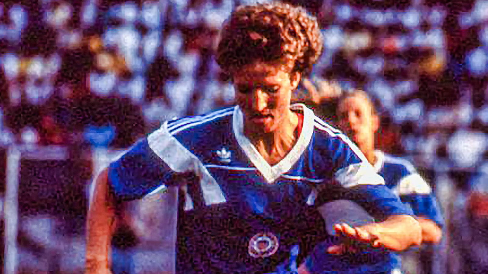 Michelle Akers à Haïti en 1991