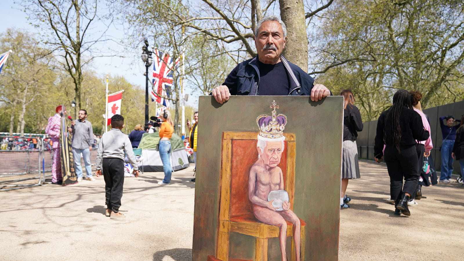 Tableau (original) de Charles III