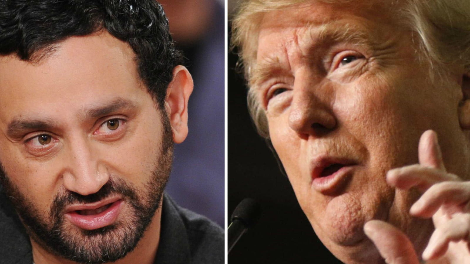 Cyril Hanouna et Donald Trump