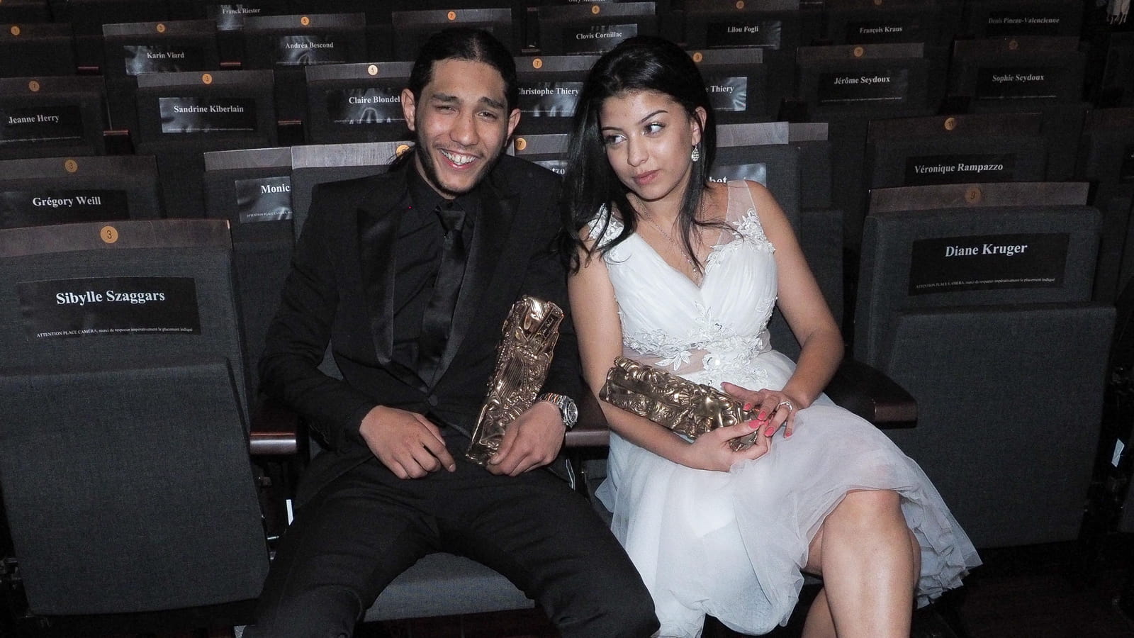 Dylan Robert et Kenza Fortas