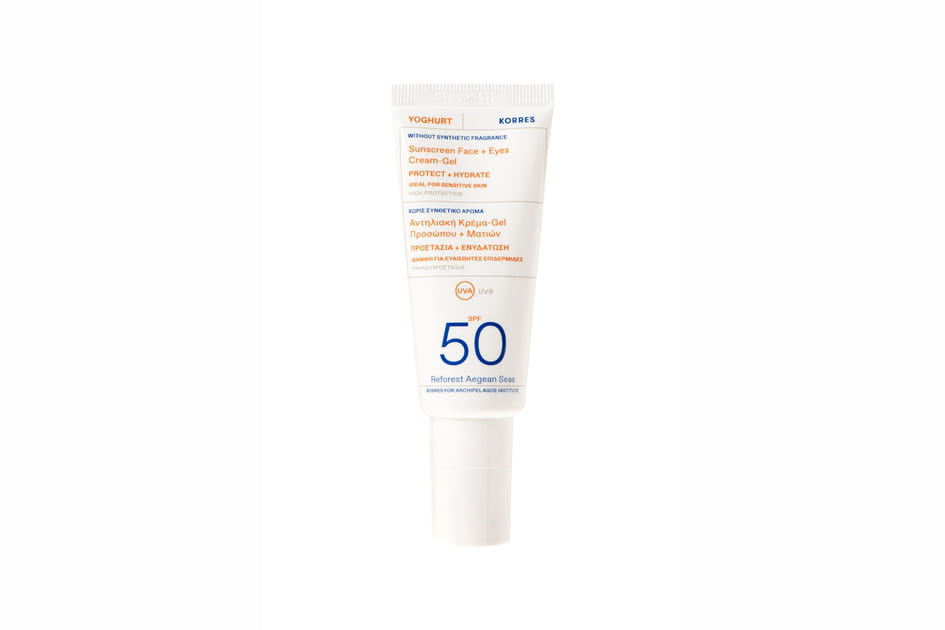 Cr&egrave;me Gel Solaire Yaourt, Korres
