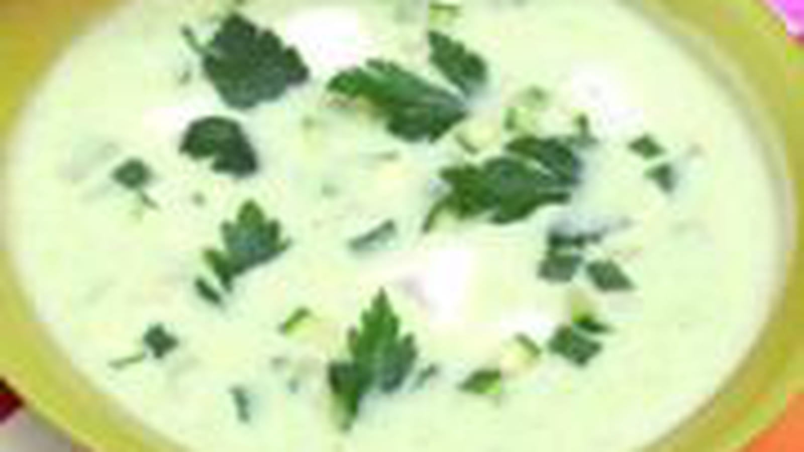 Soupe de courgettes à La vache qui rit