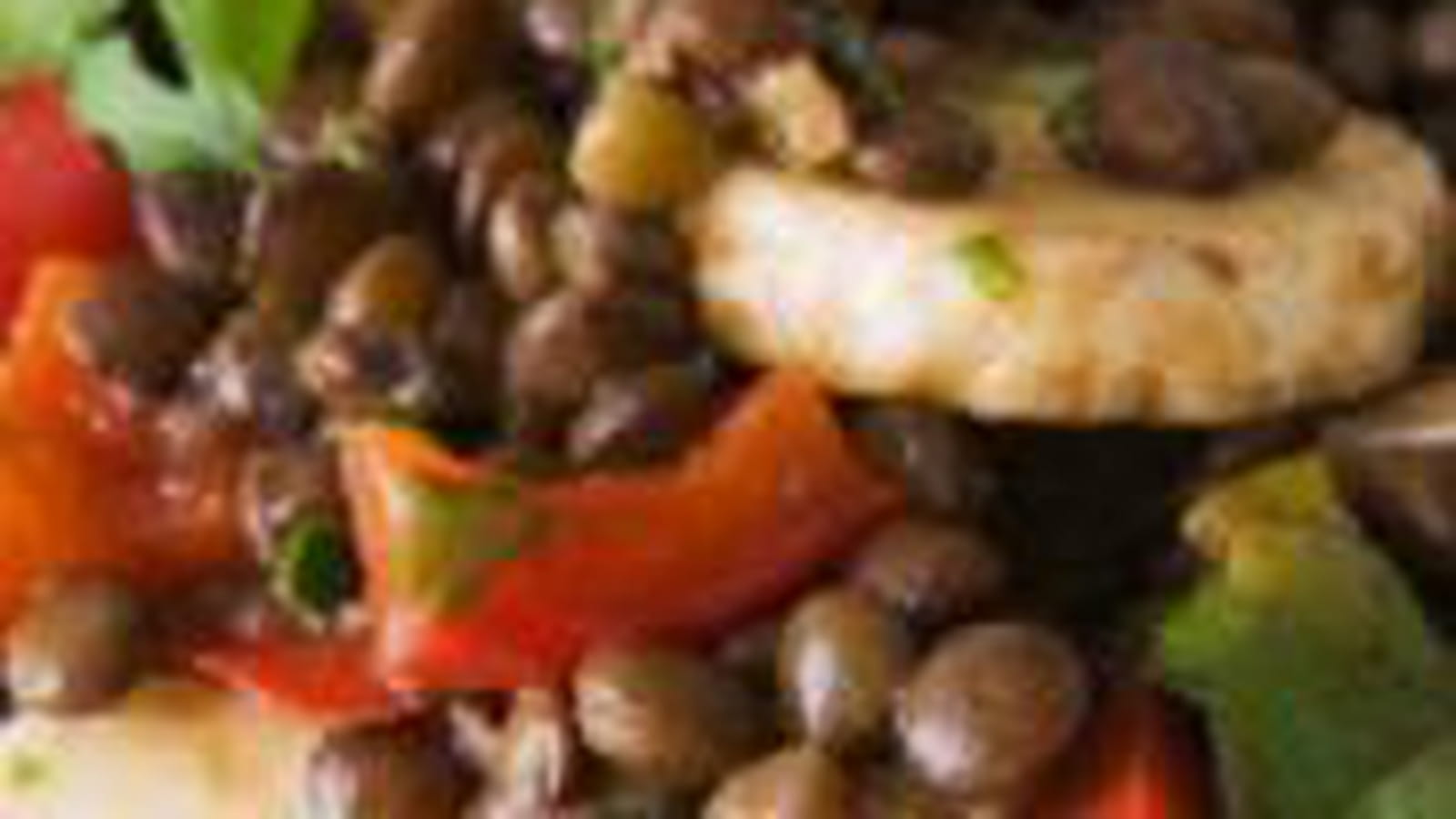Salade de lentilles