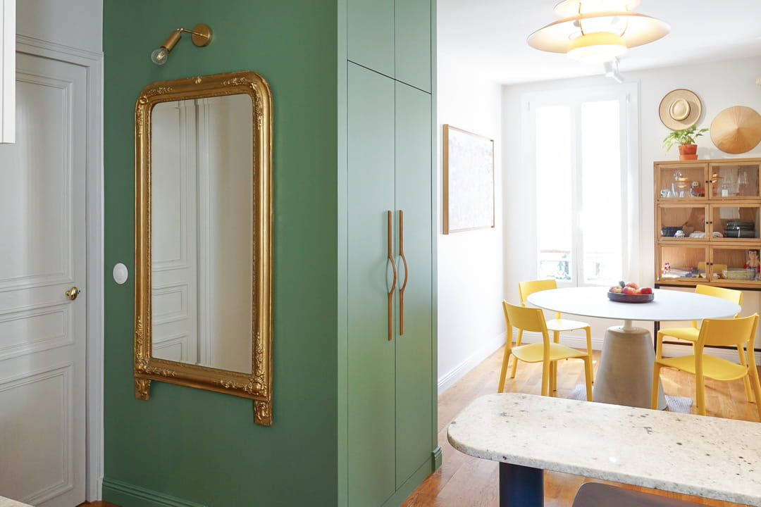 Un meuble sur-mesure dans l'entrée