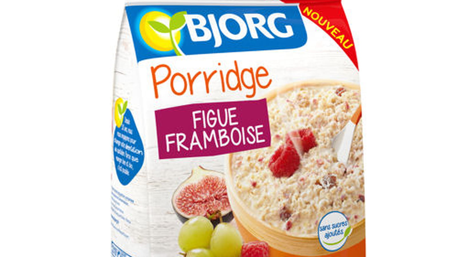 Porridge figue et framboise de Bjorg