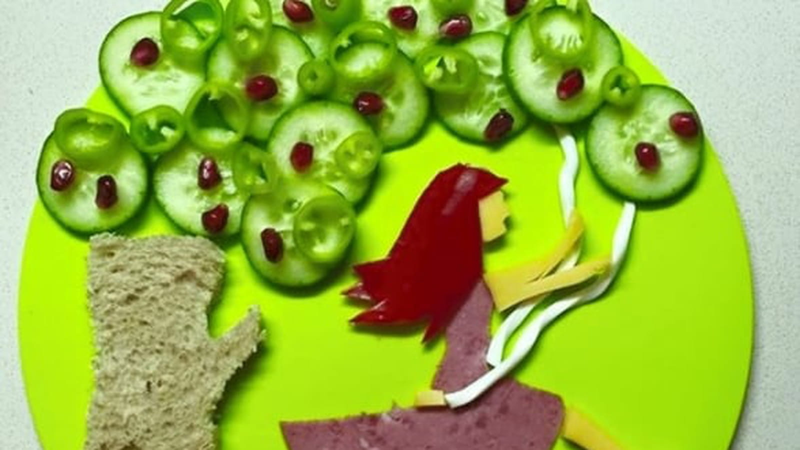 Une assiette poétique