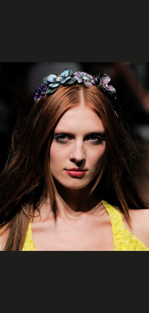 Serre-t&ecirc;te fleuri