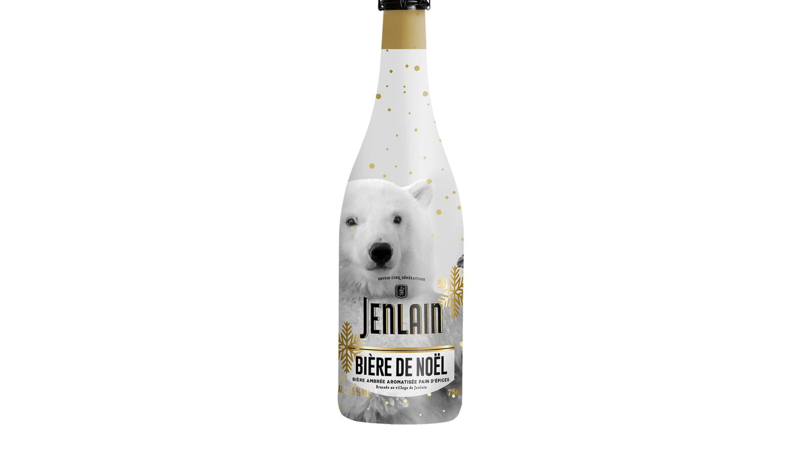 Bière ambrée aromatisé pain d'épices